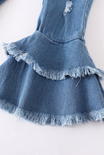 Blue double layred denim jeans - ARIA KIDS