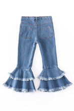 Blue double layred denim jeans - ARIA KIDS
