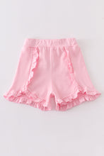 Pink ruffle girl shorts - ARIA KIDS