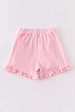 Pink ruffle girl shorts - ARIA KIDS