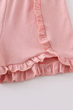 Light pink ruffle girl shorts