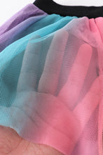 Rainbow girl tutu skirt