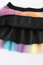 Rainbow girl tutu skirt