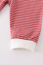 Red stripe ruffle baby 3pc set - ARIA KIDS