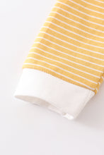 Mustard stripe ruffle baby 3pc set - ARIA KIDS
