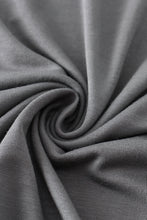 Charcoal baby bamboo swaddle blanket - ARIA KIDS