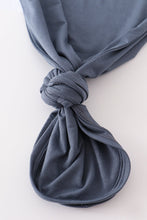 Blue bamboo baby 2pc gown
