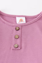 Lilac bamboo pajamas set