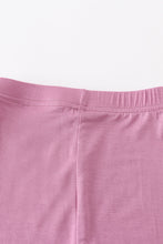 Lilac bamboo pajamas set