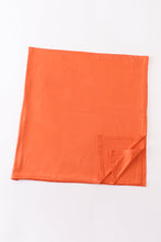 Orange baby bamboo swaddle blanket - ARIA KIDS