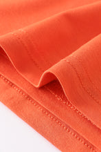 Orange baby bamboo swaddle blanket - ARIA KIDS