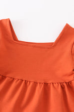 Orange tiered dress - ARIA KIDS