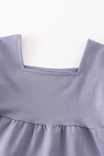 Blue tiered dress - ARIA KIDS