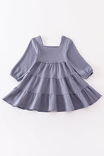 Blue tiered dress - ARIA KIDS