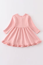 Pink ruffle button down dress - ARIA KIDS
