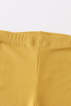 Mustard ruffle double layered pants - ARIA KIDS