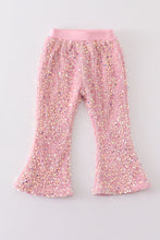 Pink sequin girl pants - ARIA KIDS