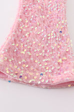 Pink sequin girl pants - ARIA KIDS