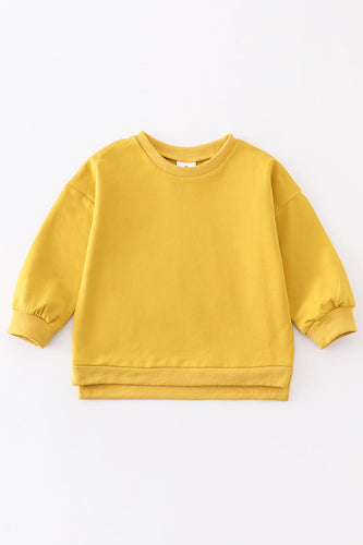 Mustard sweatshirt - ARIA KIDS