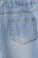 Grey bell girl denim jeans - ARIA KIDS