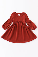 Carmel ruffle girl dress - ARIA KIDS