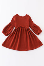 Carmel ruffle girl dress - ARIA KIDS