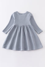 Blue ruffle girl dress - ARIA KIDS