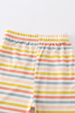 Multicolored stripe bamboo pajamas set - ARIA KIDS