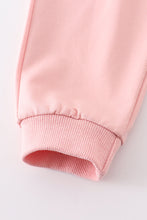 Peach sweatshirt & pants set - ARIA KIDS