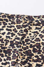 Leopard print ruffle bell pants - ARIA KIDS