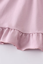 Pink ruffle girl dress - ARIA KIDS