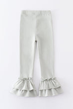 Mint ruffle double layered pants - ARIA KIDS