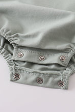 Sage blank basic t-shirt Adult Kids and baby bubble - ARIA KIDS