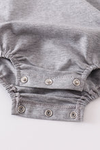 Gray blank basic t-shirt Adult Kids and baby bubble - ARIA KIDS