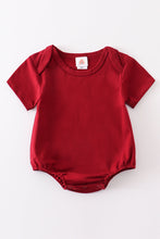 Maroon blank basic t-shirt Adult Kids and baby bubble - ARIA KIDS
