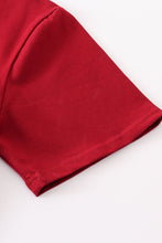 Maroon blank basic t-shirt Adult Kids and baby bubble - ARIA KIDS