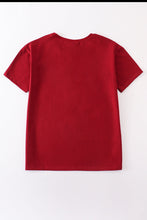 Maroon blank basic t-shirt Adult Kids and baby bubble - ARIA KIDS