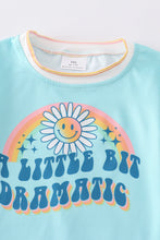 Blue rainbow baby boy romper - ARIA KIDS