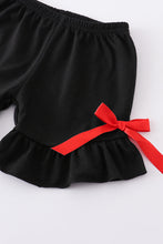 Red charactor embroidery ruffle girl set - ARIA KIDS