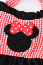 Pink charactor seersucker embroidery girl swimwear set - ARIA KIDS