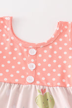 Pink back to school apple print girl set - ARIA KIDS