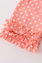 Pink back to school apple print girl set - ARIA KIDS