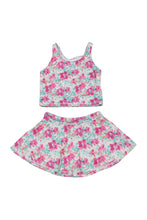 Blossom breeze print girl 2pc swimsuit - ARIA KIDS