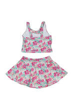 Blossom breeze print girl 2pc swimsuit - ARIA KIDS