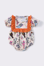 Orange character ruffle bubble - ARIA KIDS
