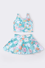 Daisy meadow print girl 2pc swimsuit - ARIA KIDS