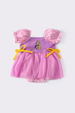 Purple princess tulle bubble - ARIA KIDS