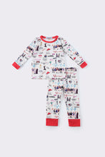 Pink music fan print pajamas set - ARIA KIDS