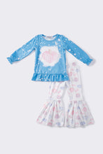 Blue pumpkin girl set - ARIA KIDS