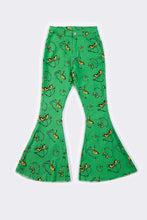 Green grinch print bell jeans mom & me - ARIA KIDS